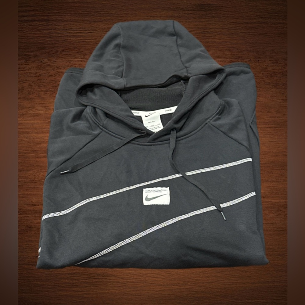 NIKE DRI-FIT COTTON BLEND MENS HOODIE SIZE XXL